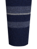 Джемпер, стойка, молния, в полоску (084, Темно -синий , 60 - 4XL)