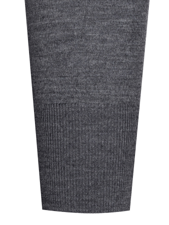 Джемпер- кардиган , ворот стойка, на молнии, дл/рук. (423, Серый, 50 - M)