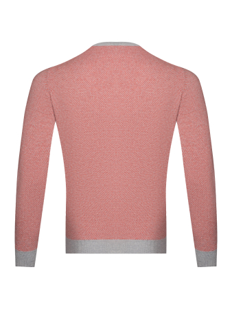 Джемпер, круглый ворот, длин. рукав (17, Красный, 58 - 3XL     )