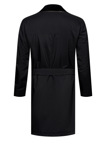 Пальто Schiatti, водоотталк., ягненок (Черный, 60 - 4XL)