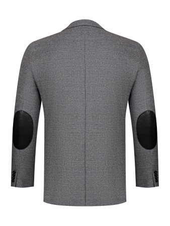 Куртка-пиджак, Torras, SF кож. вставки, на синтепоне (00002, Серый, 54 - XL)