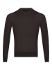 Джемпер, круглый ворот, SF, дл/ рукав 64 см (163, Темно-коричн., 60 - 4XL)