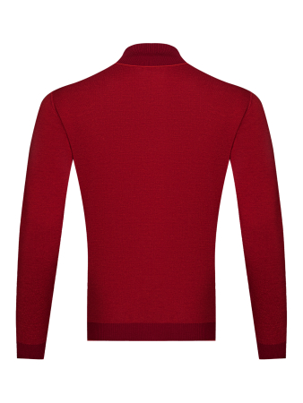 Водолазка, однотон., дл/рукав (233, Красный, 56 - XXL)