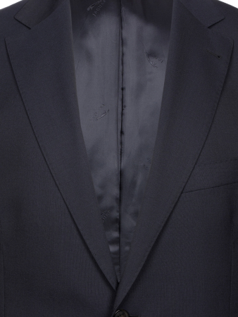 Костюм, классика, однотонный (29, Темно-синий, 52 , 6)