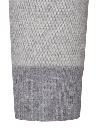 Джемпер, стойка ворот, на молнии, длин. рукав (10, Серый, 58 - 3XL     )