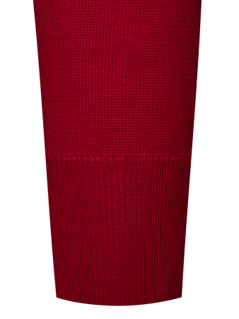 Джемпер, стойка, молния, дл/рукав (029, Бордовый, 48 - S)