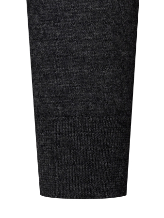 Поло, на пуговицах, длин. рукав (27, Темно-серый, 58-3XL)