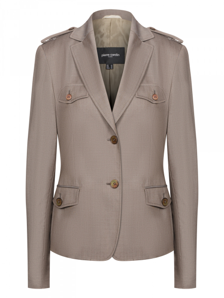 Жакет, Pierre Cardin (400, Хаки, 40)