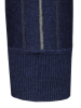 Джемпер, стойка, на молнии, длин. рук., в полоску (00206, Темно-синий, 62 - 5XL)