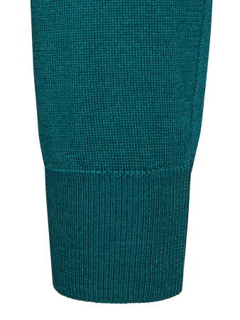 Джемпер, стойка, однотон., дл/рукав (230, Зеленый, 60 - 4XL)