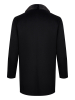 Пальто, Gallotti, длинное, кашемир, нутрия (999, Черный, 56 - XXL)