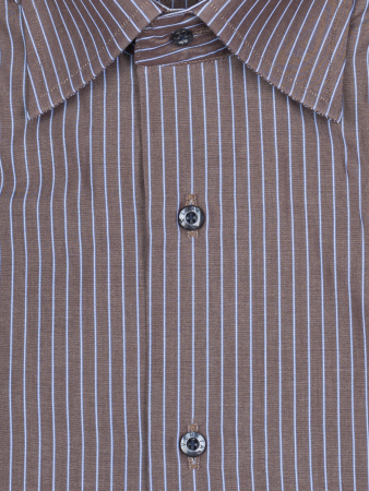 Сорочка, Verita, ДР, SF, в полоску (015, Черный, 39/40)