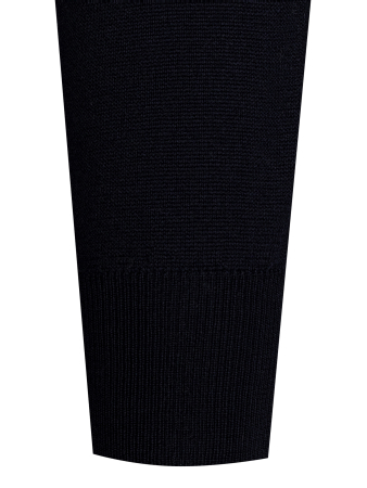 Джемпер, стойка, однотон., дл/рукав (008, Темно-синий, 60 - 4XL)