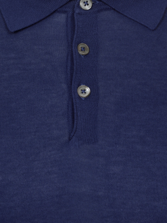 Поло SLIM,на пуговицах,корот.рукав.однотон. (008, Темно-синий , 56 - XXL)