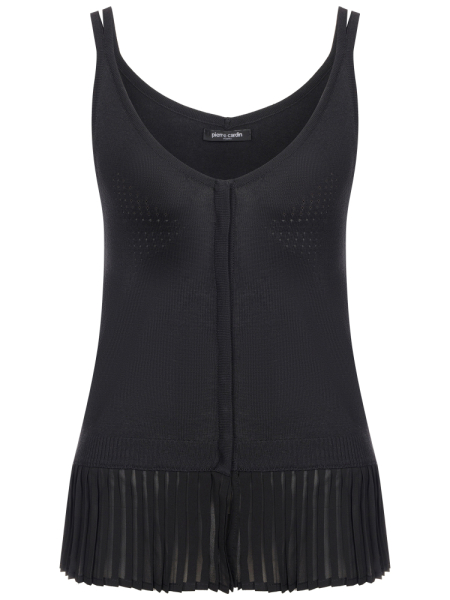 Топ, Pierre Cardin жен (107024) (001, Черный, L)