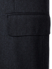 Костюм, Ravazzolo, средне-притал, однотонный, 2 пугов. (10664, Черный, 52 , C)