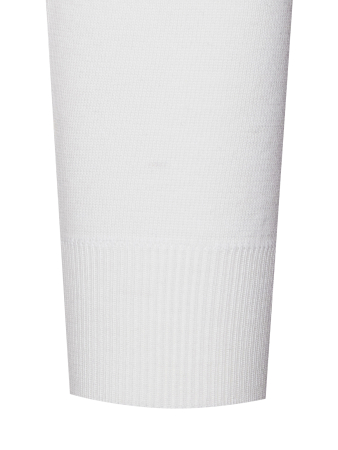 Поло на пугов., однотон., дл/рук. (001, Белый, 60 - 4XL)