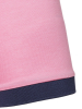 Поло однотонное, короткий рукав (211, Розовый/Синий, 60-4XL  рукав 25 см)
