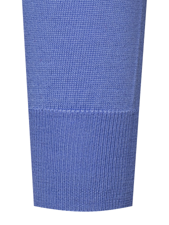 Джемпер, стойка, однотон., дл/рукав (044, Синий, 56 - XXL)