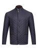 Куртка, Piacenza, стеганная, однотон., пуг./молн. (743/11, Темно-синий, 56 - XXL)