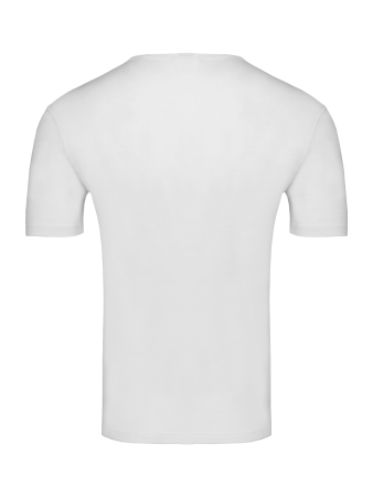 Футболка, Zimmerli, однотон, КР (01, Белый, 52 - L)