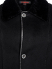 Пальто, кашемировое, подстежка ягненок (00510, Черный, 64- 6XL   )