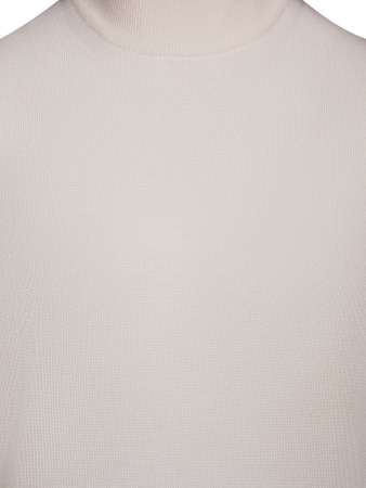 Джемпер, стойка, однотон., дл/рукав (001, Белый, 56 - XXL)