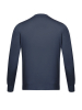 Поло, на пуговицах, длин. рукав (4030, Темно-синий, 60 - 4XL)