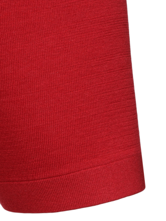 Поло на пуговицах,  короткий рукав, однотонное (00023, Вишня, 56 - XXL рукав 29 см)