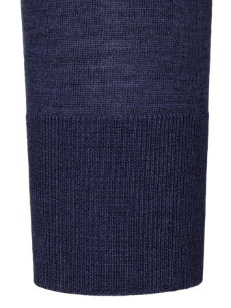 Джемпер , ворот стойка, дл/рукав (166, Темно-джинс., 60 - 4XL)