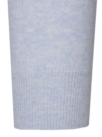 Джемпер, круглый ворот, длин. рукав (6127, Голубой, 60 - 4XL)