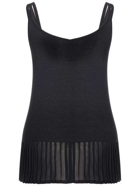 Топ, Pierre Cardin жен (107024) (001, Черный, L)