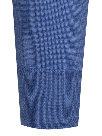 Джемпер, стойка, однотон., дл/рукав (044, Синий, 48 - S)