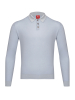 Поло, на пуговицах, длин. рукав (7007, Голубой, 58 - 3XL)