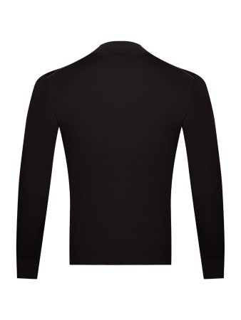 Джемпер , ворот стойка, дл/рукав (163, Темно-коричн., 58 - 3XL)