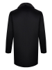 Пальто Gallotti, короткое, кашемир, нутрия (999, Черный, 58 - 3XL     )