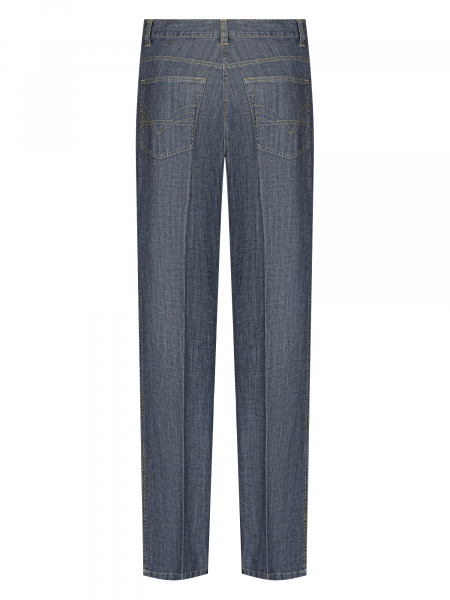 Джинсы, Garderobe, спортивные, без защипов (100, Серый, 48)
