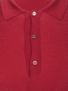 Поло, на пуговицах, длин. рукав (4279, Красный, 46 - XS     )