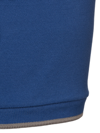 Поло ,короткий рукав, однотонное (99057, Синий, 56 - XXL     рукав 22 см)