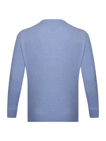 Джемпер, круглый ворот (044, Синий, 58 - 3XL)