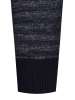 Джемпер, круглый ворот, в полоску (312, Черный, 56 - XXL)